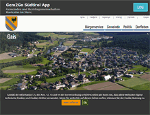 Tablet Screenshot of gais.eu